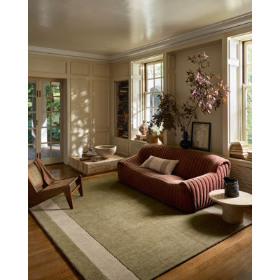 Leanne Ford x Loloi Craven Green / Olive Area Rug & Reviews | Wayfair